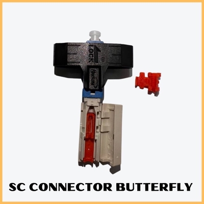 SCのコネクターのFujikuraのブランドのFiberHomeのブランドSCのコネクターを終える繊維のコネクターSC SM PK/6
