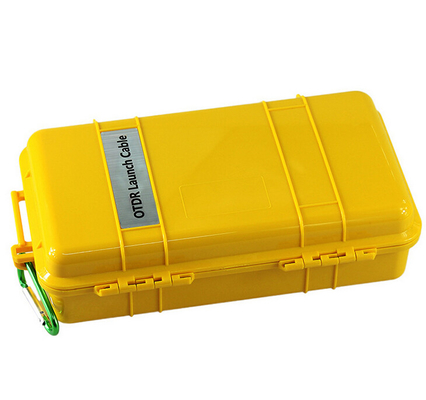 繊維光学の保護のための黄色い色の光ファイバ ケーブルのスプール リング箱