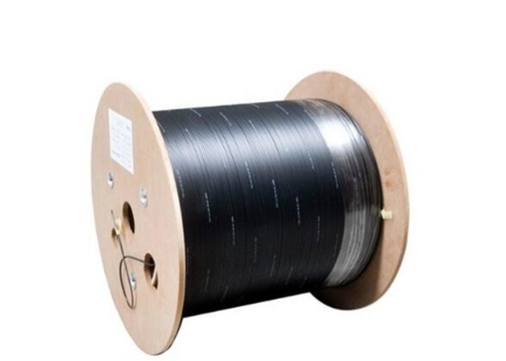 家の屋外の空気のドロップ・ケーブル1core FTTHの鋼鉄Wire/FRP/KFRP Dia 2* （0.5-0.8MM）への繊維