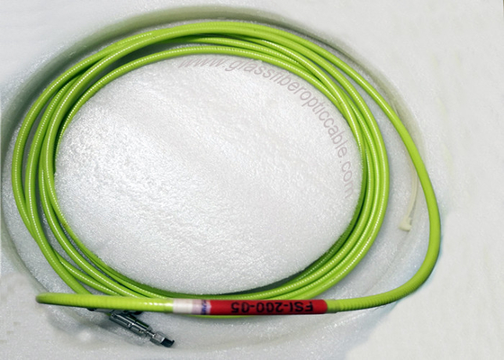 エネルギー繊維レーザー5meters FSI-600-05 FSI-400-05繊維は高い発電レーザー ケーブルの波長600umをケーブルで通信する