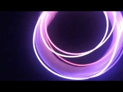 MMA Jacket Side Glow Lighting  Light Fiber Optic Rgb Plastic Bare Optical Fiber