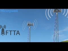 2 Core LC Armour Tactical Cable , IP67 Plugs OS1 Fiber Optic Patch Cord