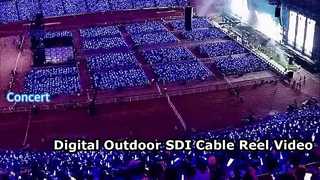 3G/6G/12G デジタル屋外 SDI ケーブル リール ビデオ ケーブル Sdi ケーブル リール