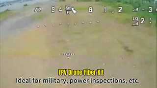 fpv ドローン 光ファイバーキット