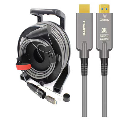 装甲アップグレードエンジニアリングバージョン2.0 光ファイバーHDMI 高画質ケーブル 4K@60Hz