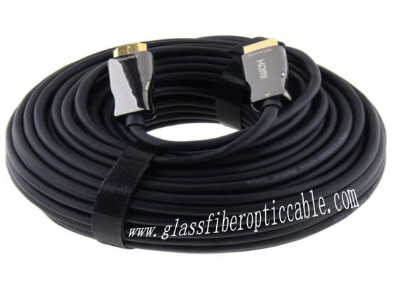 オプティックファイバー HDMI スリム HDMI 2.0 4K 超高画質 Sdiケーブル 12G AOC オプティックファイバー オプティック HDMIケーブル 4K バージョン 20