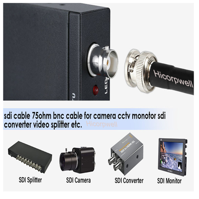 放送ケーブル 3G 12G HDM1 SDI Mini 3G SDI ビデオマイクロコンバーター USB電源付き HDM1スイッチャーからSDI同軸ケーブル（ビデオアプリケーション用）