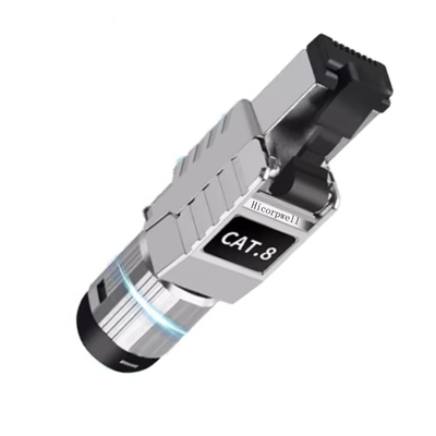 イーサネットケーブル 100m 30M 50M Cat6 CAT8 SFTP ジャンパーケーブル ゴールドプレート RJ45 コンネクタ Cat8 イーサネットケーブル