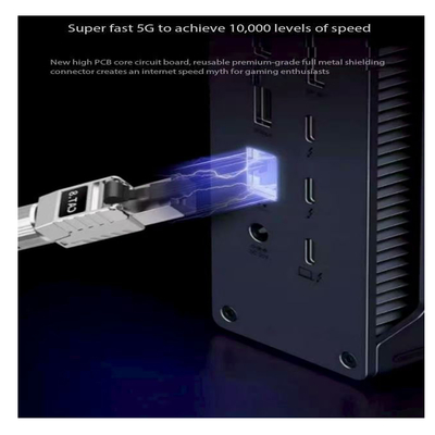 イーサネットケーブル 100m 30M 50M Cat6 CAT8 SFTP ジャンパーケーブル ゴールドプレート RJ45 コンネクタ Cat8 イーサネットケーブル