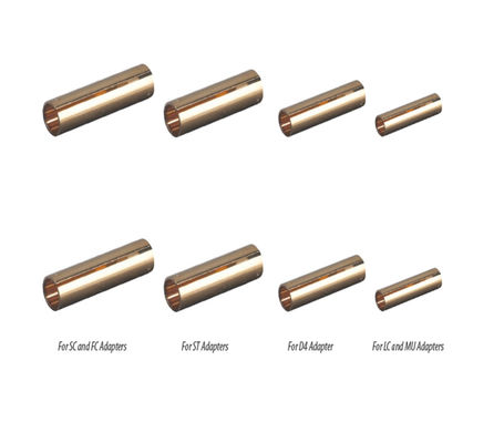 アルミナセラミックファイバースリーブ 光ファイバー標準SC 光ファイバー銅スリーブ ファイバースリーブ