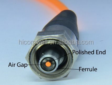 1000um S(M)A-S(M)A 905 OD6.0mm Gap-Design Fiber Optic Cable for High Power Laser Transmission and Laser Hair Removal Machine