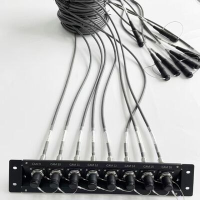 Outdoor Broadcast PUR Camera Cable 3K93C SMPTE 304M 311M 4 Copper Power Electric Hybrid Connector Fiber Cable