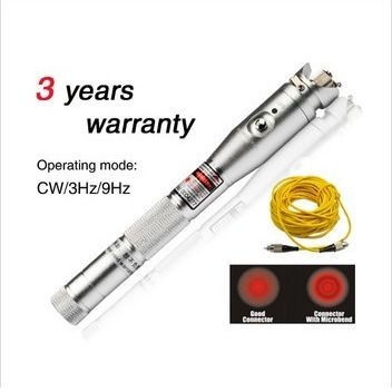 5MW 10MW 20MW繊維の視覚欠陥の探知器30MWの黒の革外装をテスト ツール