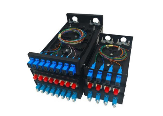 テレコミュニケーションの加入者回線の繊維光学の端子箱SC LC FCのタイプMatel繊維パッチ盤