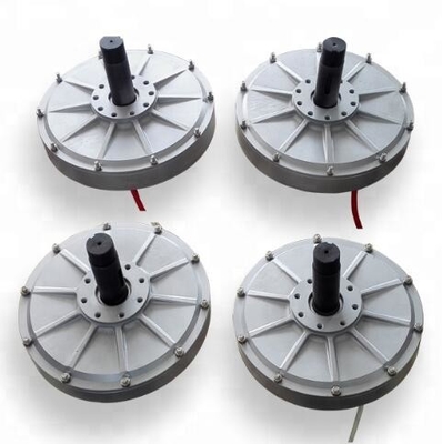 0.3kW 低ターン (200ターン) 低トークス軸流永久磁石発電機 内部ローター (軸回転,シェルから固定線 シェル永久磁石発電機 モーター