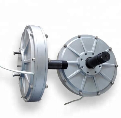 0.3kW 低ターン (200ターン) 低トークス軸流永久磁石発電機 内部ローター (軸回転,シェルから固定線 シェル永久磁石発電機 モーター